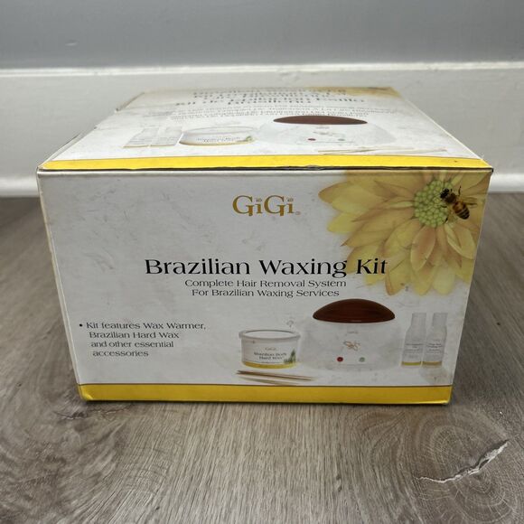 Brani Brazilian Waxing Kit Pro Hair Removal System w/ Hard Wax & Warmer 0954 New - Picture 2 of 6